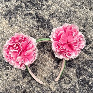 Disney ears band Pink Floral Headband
